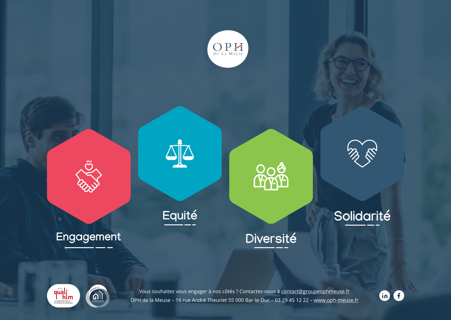 Maquette UI de la page d'accueil du site Prévention Sport